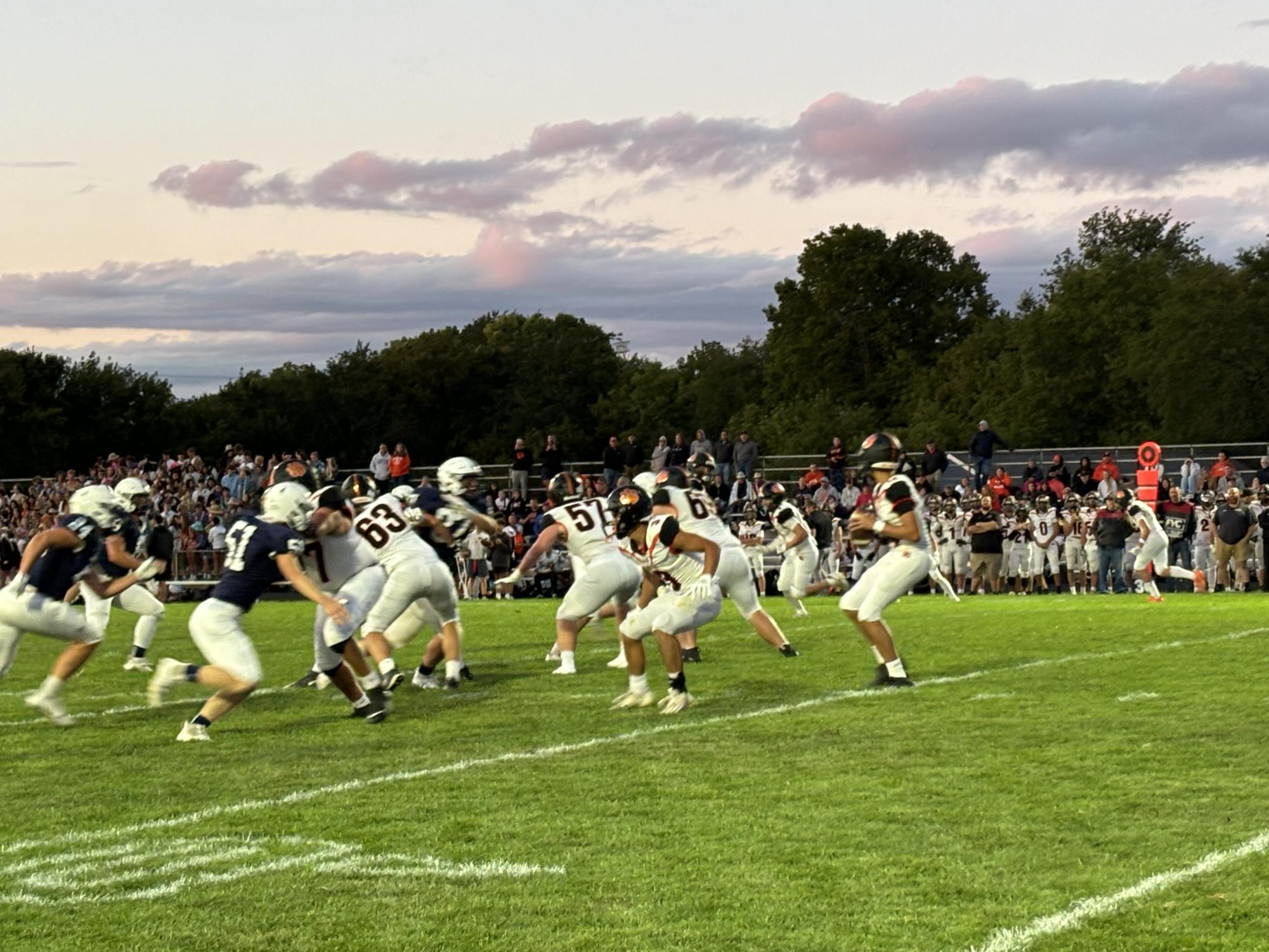 Trojans' speedy first quarter leads to resounding win over CLC